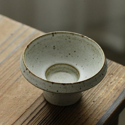 Black and White Ikebana Vase Set